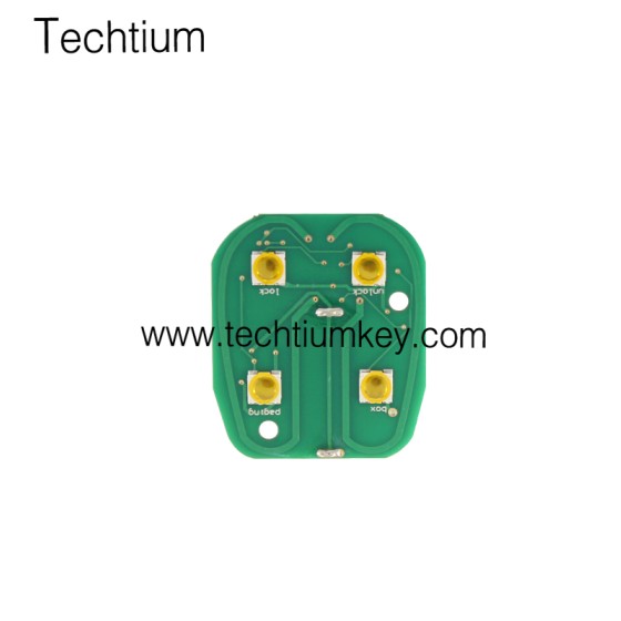 315Mhz FCC:KOBUT1BT 4 button remote key for Cadillac